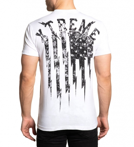 Футболка Xtreme Couture Iron Rebel SS Tee White купити