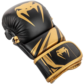 Перчатки MMA Venum Challenger 3.0 MMA Gloves Black Gold, Фото № 2