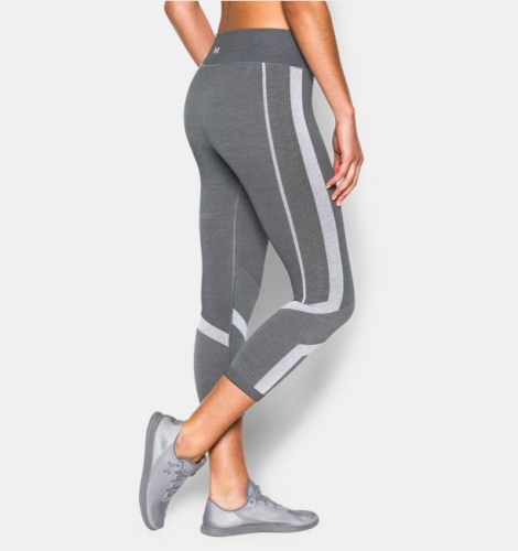 Женские спортивные капри Under Armour Seamless Crop Graphite купить