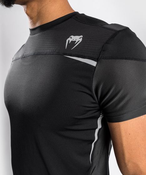 Компрессионная футболка Venum Tempest 2.0 Dry tech T-shirt Black Grey купить