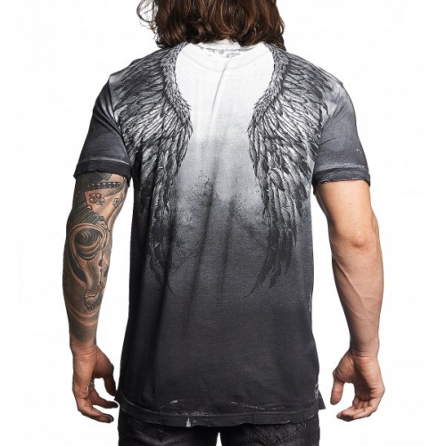 Футболка Affliction Upward T-Shirt Grey ціна