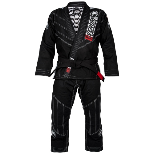Kimono for jiu-jitsu Venum Elite Light 2.0 BJJ GI Black photo