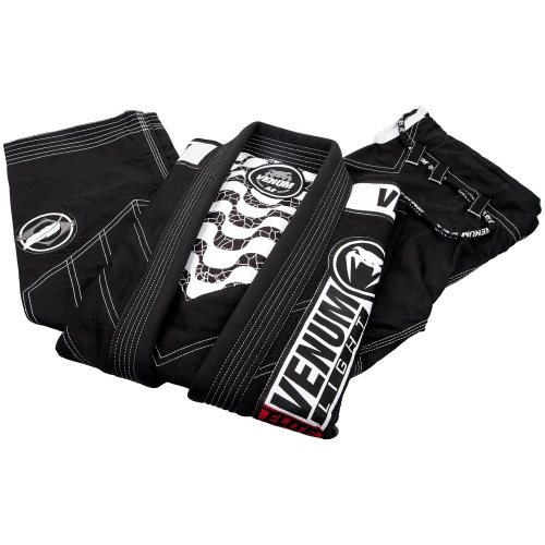 Kimono for jiu-jitsu Venum Elite Light 2.0 BJJ GI Black size
