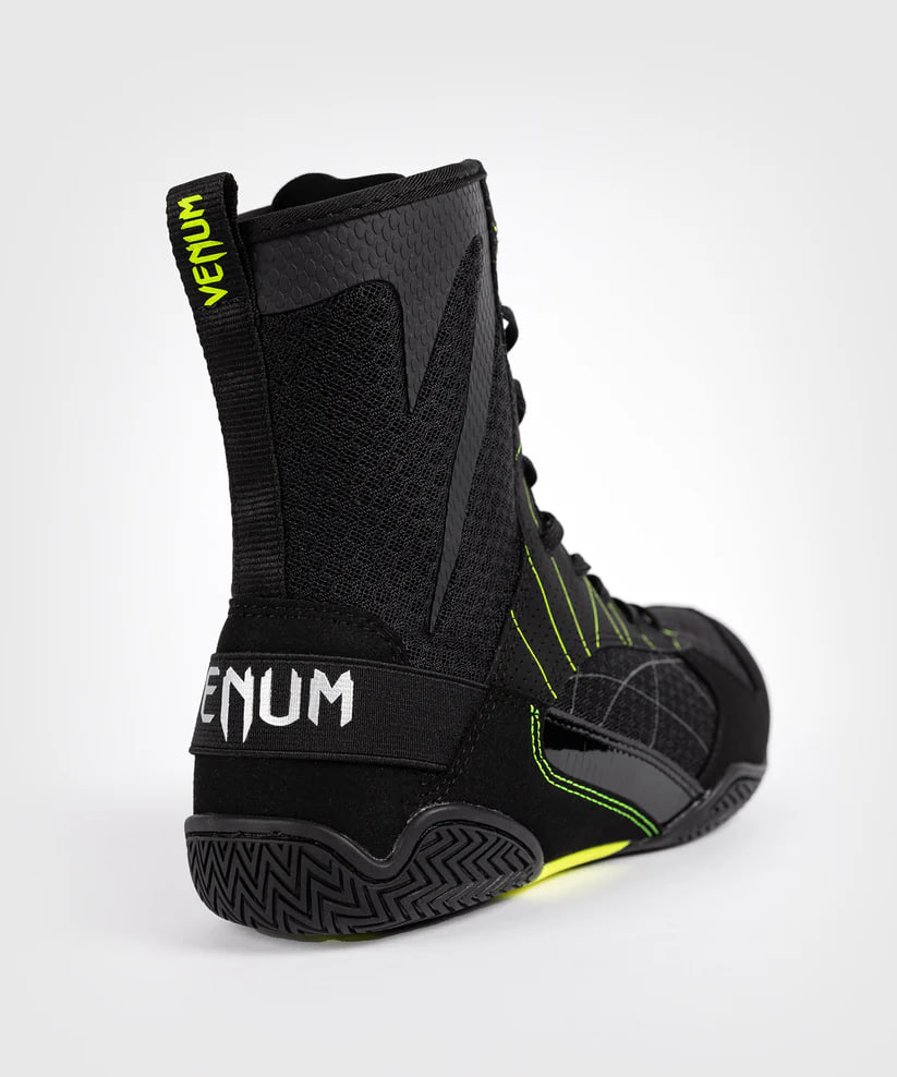 Боксёрки Venum Training Camp 4.0 Boxing Shoes Black Neon Green фото