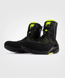 Боксерки Venum Training Camp 4.0 Boxing Shoes Black Neon Green 