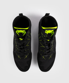 Боксерки Venum Training Camp 4.0 Boxing Shoes Black Neon Green  ціна