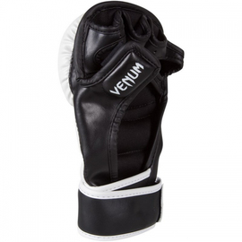 Перчатки MMA Venum Elite Sparring MMA Gloves White, Фото № 6