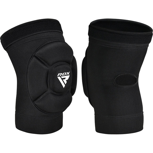 Захист коліна RDX Hosiery Knee Pads K5 Black White фото