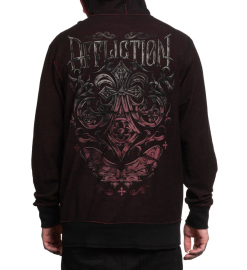 Худи двухстороннее Affliction Dust Cloud Reversible Zip-Up Hoodie цена