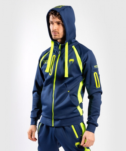 Толстовка Venum Origins Hoodie Loma Edition Blue Yellow цена