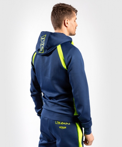 Толстовка Venum Origins Hoodie Loma Edition Blue Yellow оригинал