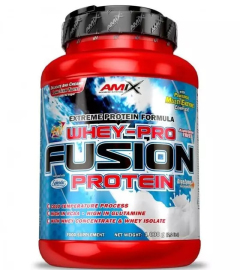 Сироватковий протеїн Amix Whey-Pro Fusion 1000g подвійний білий шоколад