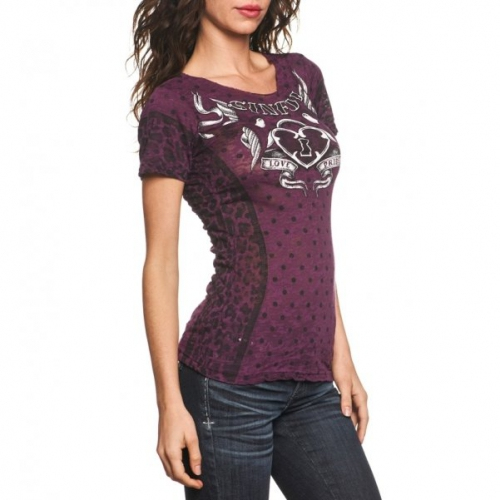 Жіноча футболка Sinful Francie Jo 50-50 Scoop купити