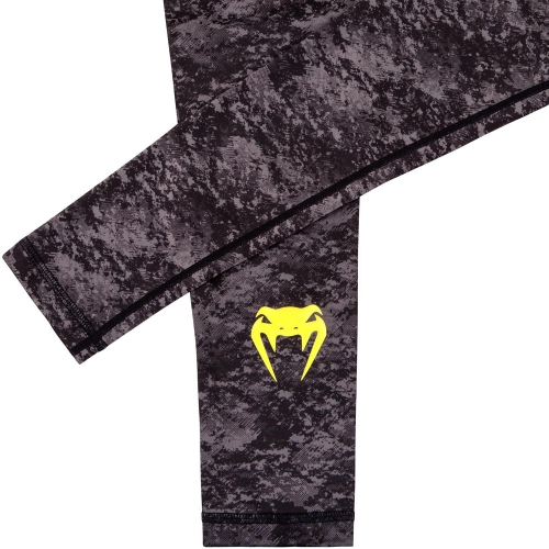 Компресійні штани Venum Tramo Spats Black Yellow де купити