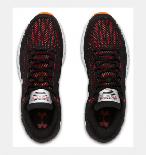 Бігові кросівки Under Armour Charged Rogue Black Orange фото