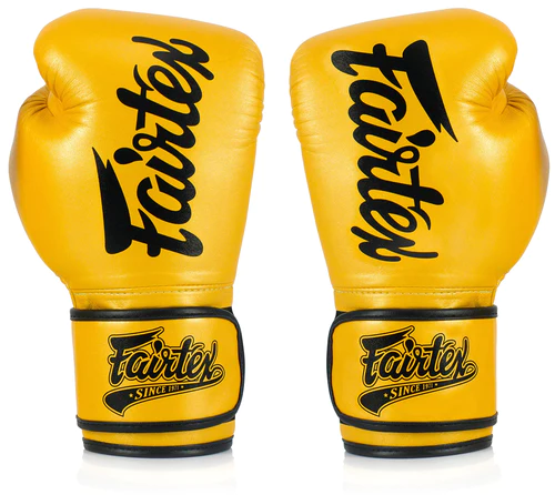 Боксерские перчатки Fairtex BGV18 Super Sparring Gloves Gold цена