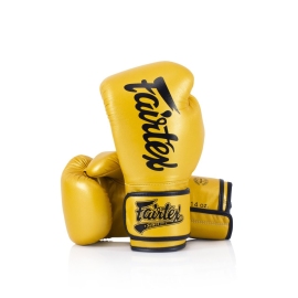 Боксерские перчатки Fairtex BGV18 Super Sparring Gloves Gold