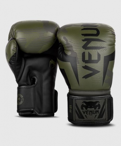 Боксерські рукавиці  Venum Elite Boxing Gloves Khaki Camo купити