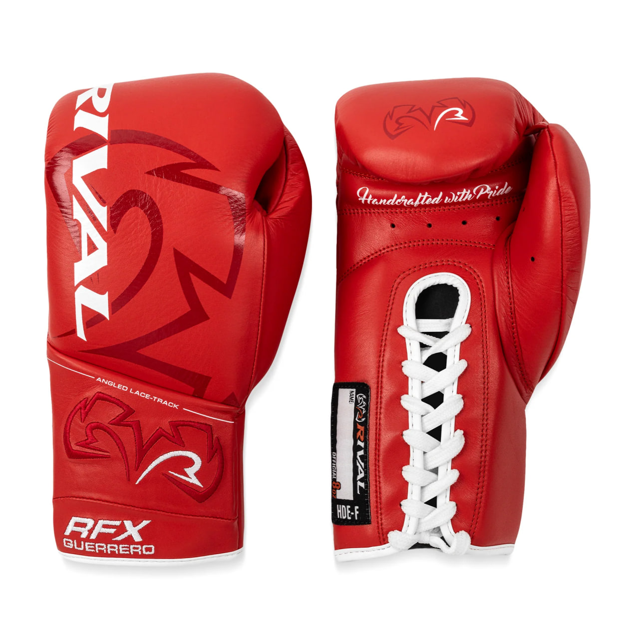 Бойові боксерські рукавиці Rival RFX-Guerrero Pro Fight Gloves HDE-F Red купити
