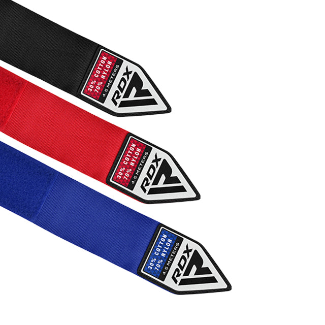 RDX RB Boxing Hand Wraps Set - Red Blue Black price