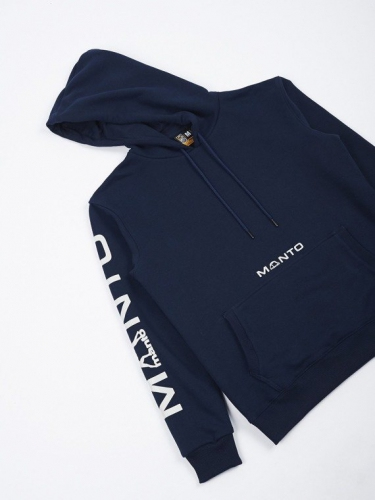 Толстовка MANTO Hoodie Hybrid Navy Blue фото