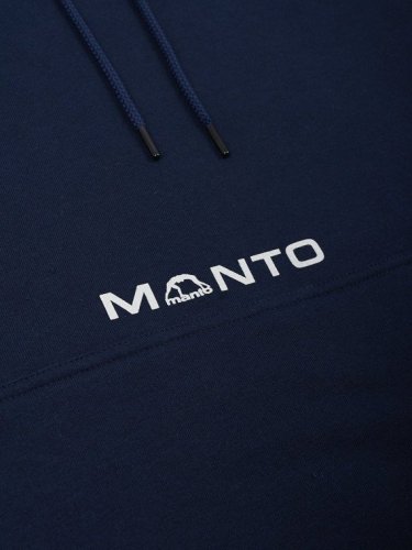 Толстовка MANTO Hoodie Hybrid Navy Blue оригінал