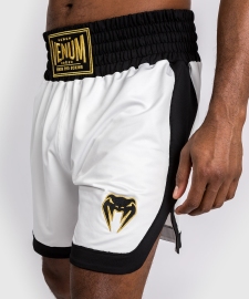 Venum Classic Boxing Shorts White Black original