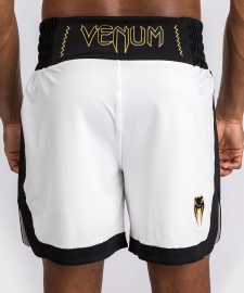 Venum Classic Boxing Shorts White Black size