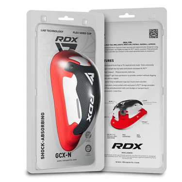 Захист паху  RDX 1N Gel Groin Protection Cup White\Red фото