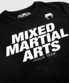 Футболка Venum MMA VT T-Shirt Black White, Фото № 4
