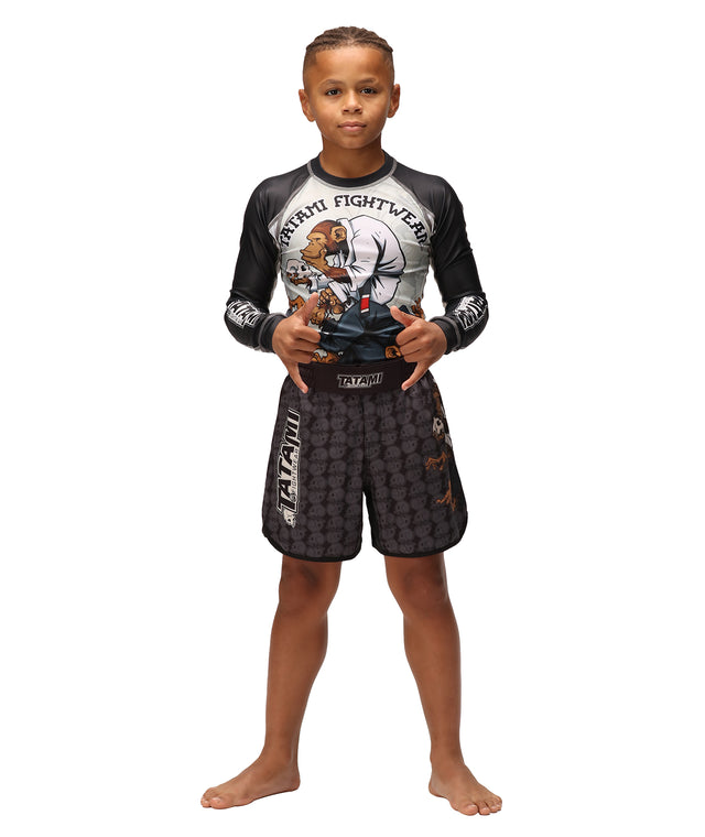 Дитячі шорти для MMA Tatami Kids Thinker Monkey оригінал