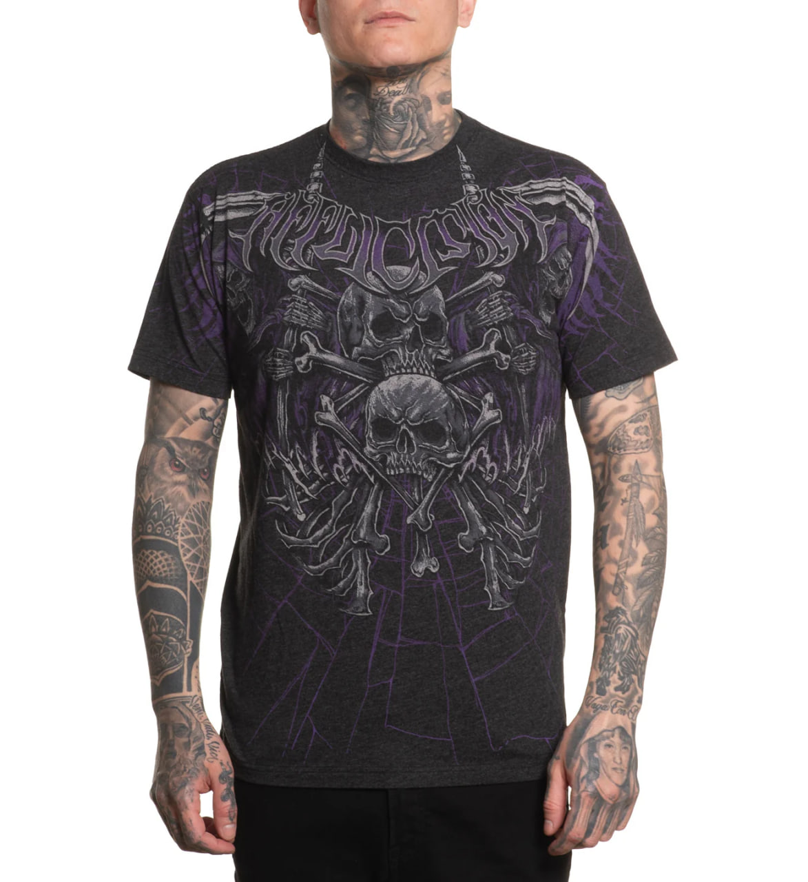 Футболка Affliction Darkness Falls Tee