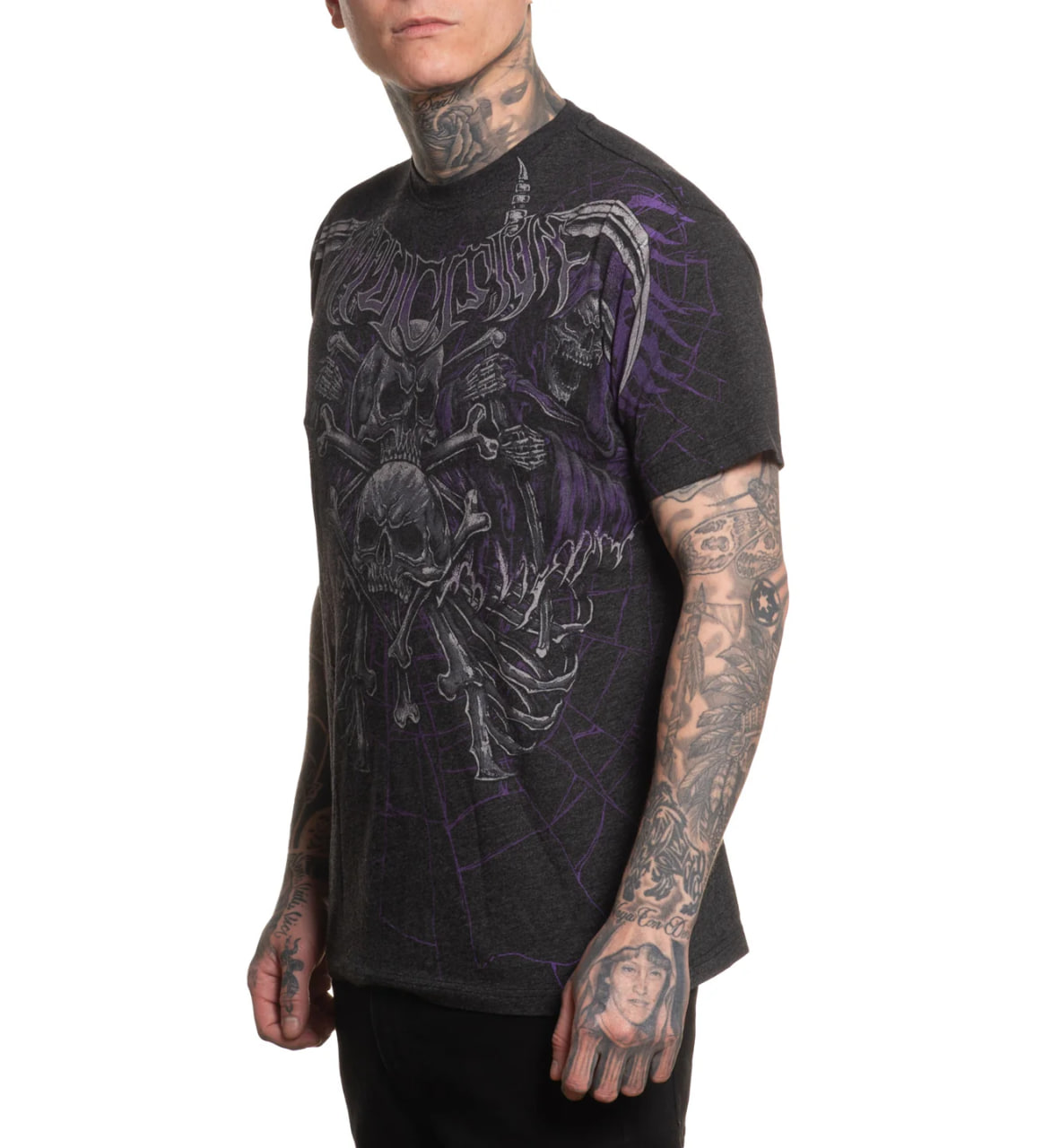 Футболка Affliction Darkness Falls Tee ціна