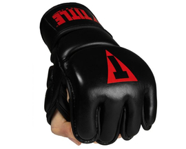 Перчатки Titile MMA Pro Training Gloves Black Black 