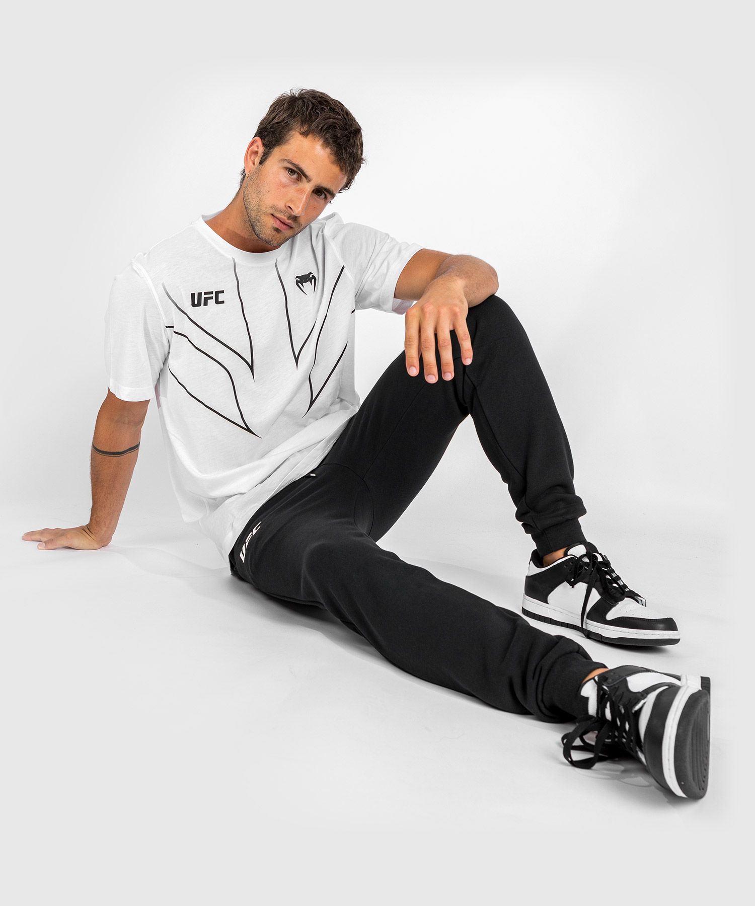 Venum UFC Fight Night 2.0 Mens T-shirt White photo