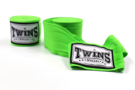 Бинты Twins Cotton Handwraps CH5 Green, Фото № 2