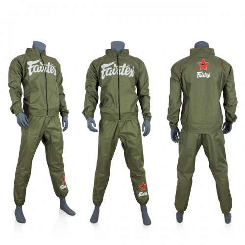 Костюм сауна Fairtex Sweat Suit Green купити