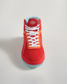 Rudis Alpha 2.0 Youth Wrestling Shoes Cherry Slush size