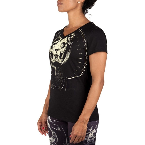 Женская футболка Venum Santa Muerte T-shirt Black ціна