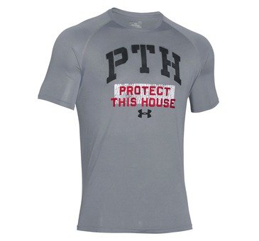 Футболка Under Armour T-Shirt UA PTH Stencil Steel размер