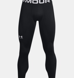Чоловічі легінси Under Armour ColdGear® Black White оригінал