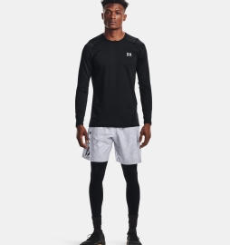 Чоловічі легінси Under Armour ColdGear® Black White ціна