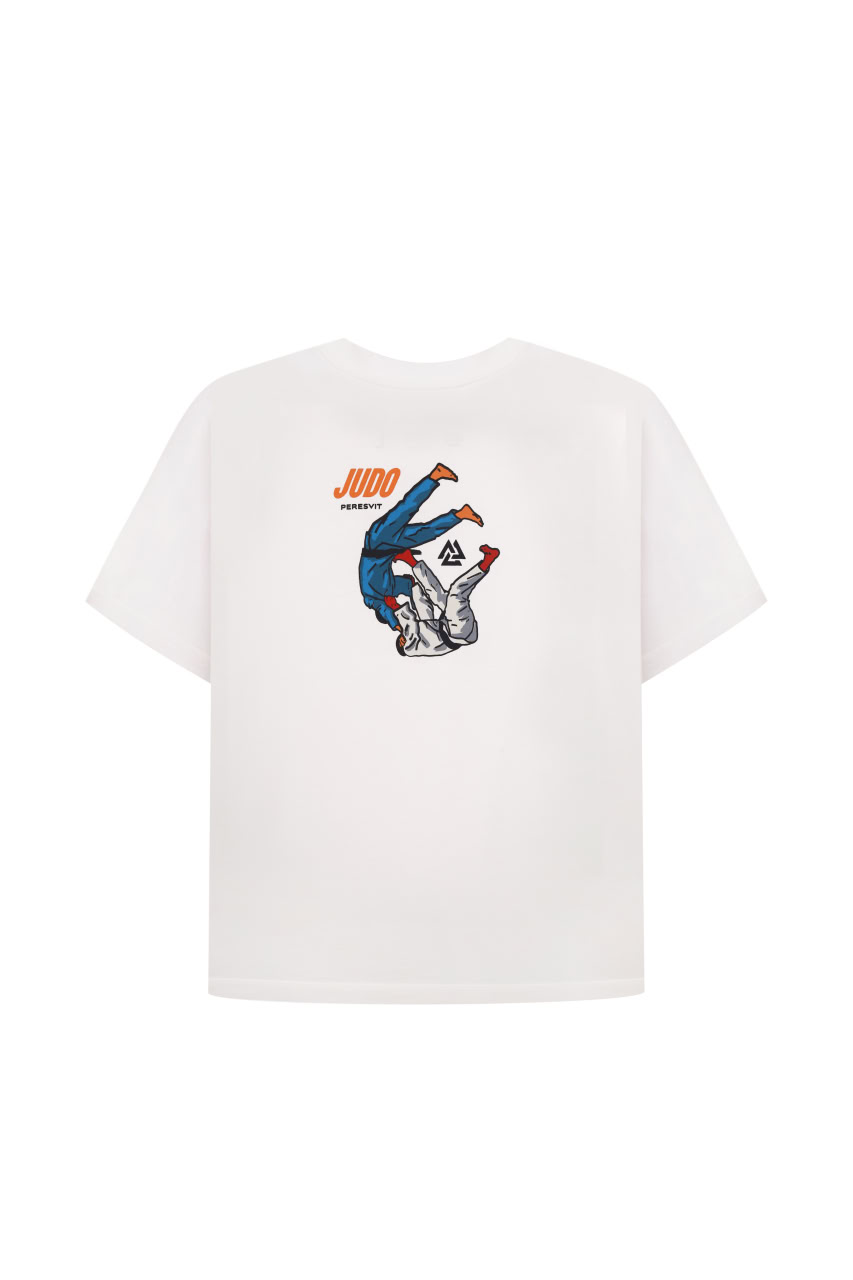Детская футболка Peresvit Judo Kids T-shirt White