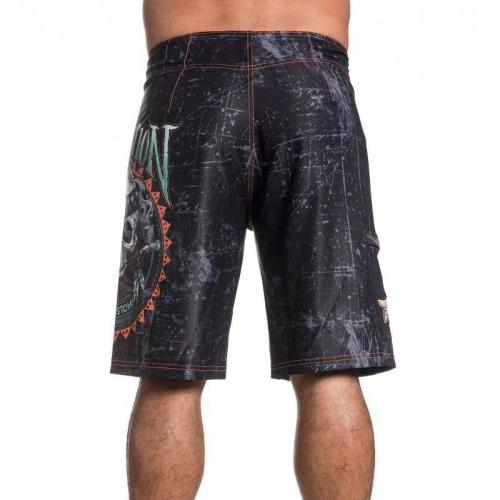Шорты Affliction Cherokee Boardshort Black купить