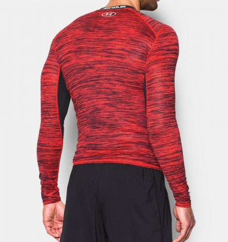 Компрессионная футболка Under Armour HeatGear CoolSwitch Long Sleeve Compression Shit Red купить