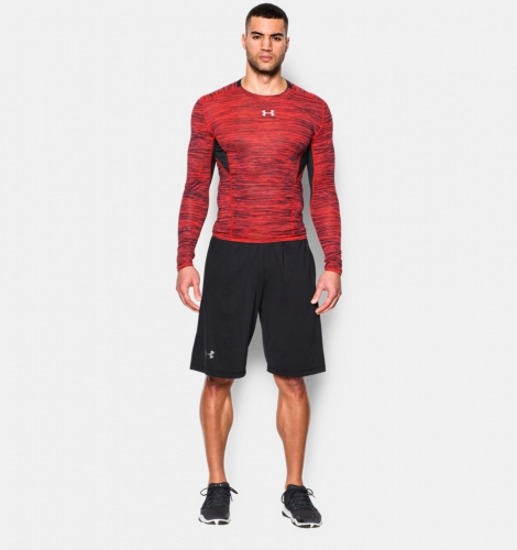 Компрессионная футболка Under Armour HeatGear CoolSwitch Long Sleeve Compression Shit Red цена