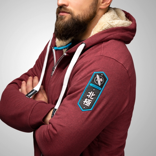 Hayabusa Heavyweight Zip Hoodie - Arctic - Burgundy price