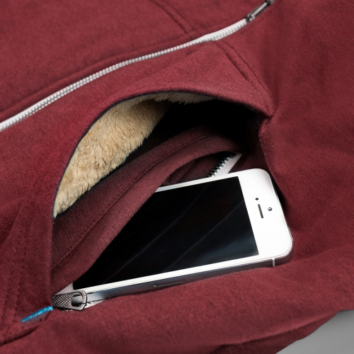 Hayabusa Heavyweight Zip Hoodie - Arctic - Burgundy cost