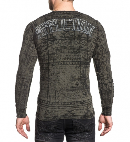 Двустороння термалка Affliction AC Last Tribe Reversible Thermal фото