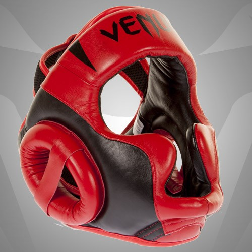 Шлем Venum Absolute 2.0 Red Devil Headgear Nappa Leather